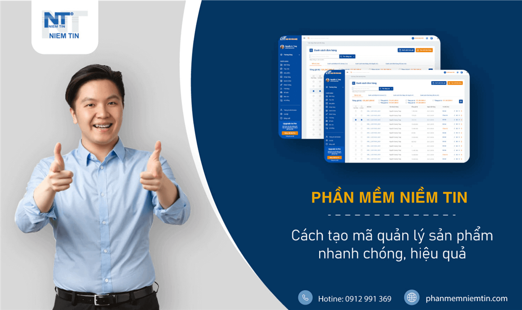 cách tạo mã quản lý sản phẩm nhanh nhất