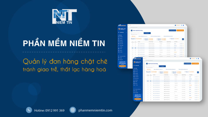 phần mềm quản lý đơn hàng chặt chẽ