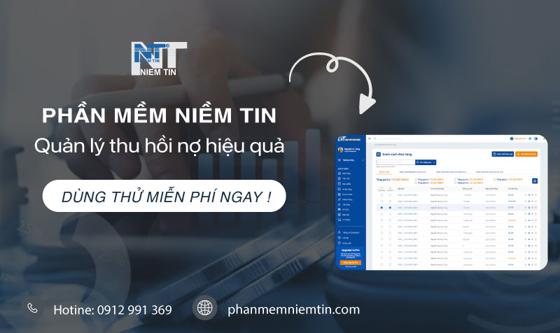 quản lý thu hồi nợ hiệu quả nhất